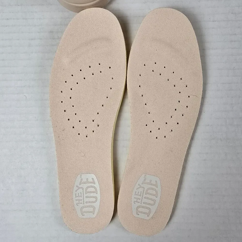 Hey Dude Austin Lift Classic Slip-On Mules Womens Size 8 Blush Platform Shoes